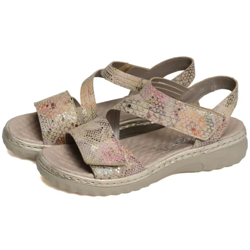 60464 Beige Multicolore