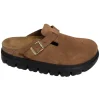 BOSTON PLATFORM SUEDE Cognac