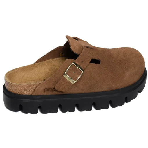 BOSTON PLATFORM SUEDE Cognac