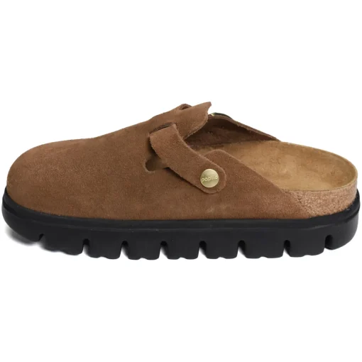 BOSTON PLATFORM SUEDE Cognac