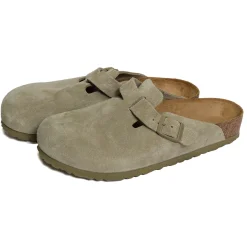 BOSTON SUEDE Kaki Beige