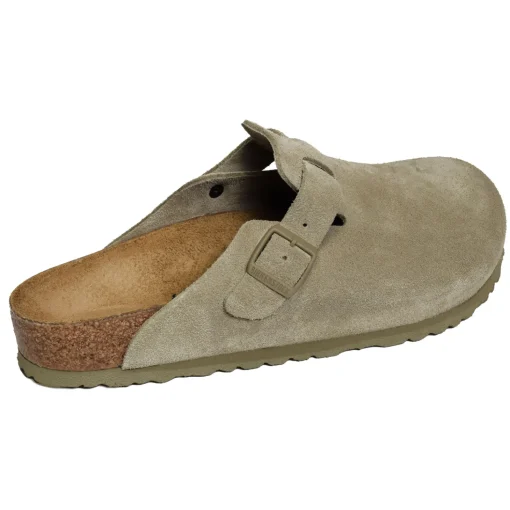 BOSTON SUEDE Kaki Beige