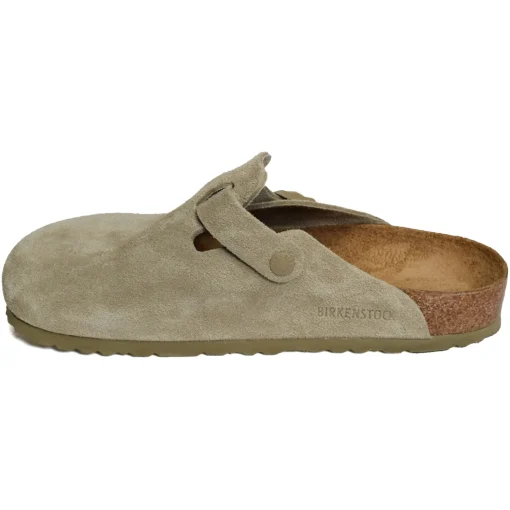 BOSTON SUEDE Kaki Beige