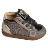 BOUBA ZIP BOX GIRL Noir Or