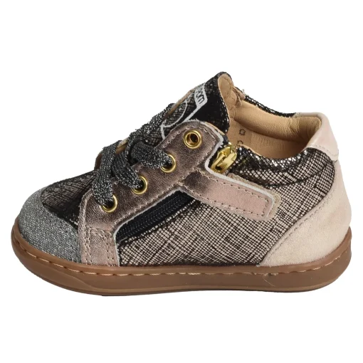 BOUBA ZIP BOX GIRL Noir Or