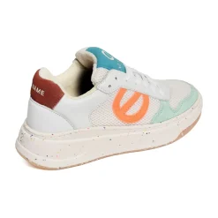 BRIDGET SNEAKER Blanc Orange