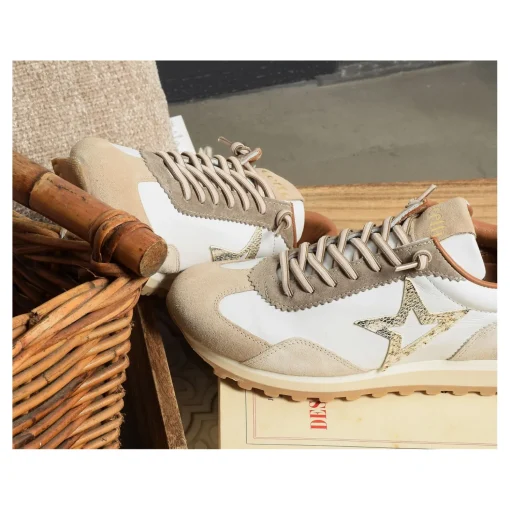 C1259 W Beige Blanc