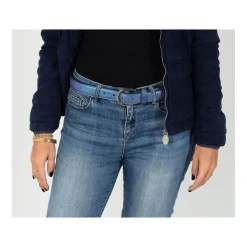 CEINTURE MONA BL634 Bleu Multicolore