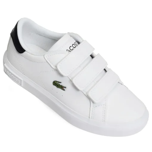 CHILDRENS POWERCOURT SNEAKERS Blanc Noir