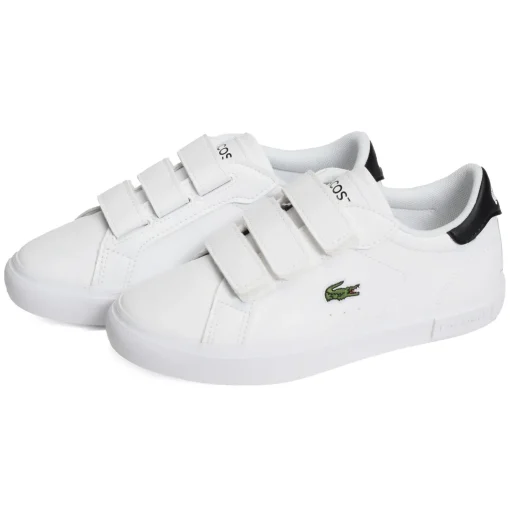 CHILDRENS POWERCOURT SNEAKERS Blanc Noir