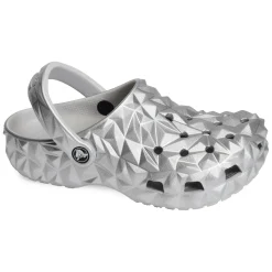CLASSIC GEOMETRIC CLOG Argent