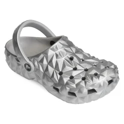 CLASSIC GEOMETRIC CLOG Argent