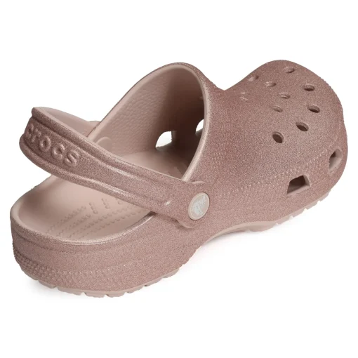 CLASSIC GLITTER CLOG Nude