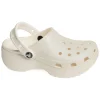 CLASSIC PLATFORM GLITTER CLOG Blanc