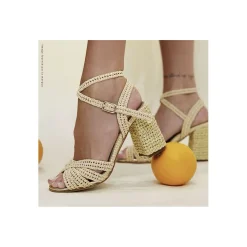 CLAUDIA RAPHIA Beige