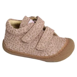COCOON GIRL VELCRO VELOURS Rose Platine
