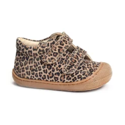 COCOON GIRL VELCRO VELOURS Léopard