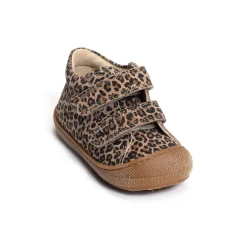 COCOON GIRL VELCRO VELOURS Léopard