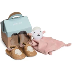 COFFRET NAISSANCE SWEET SHEEP Camel Rose