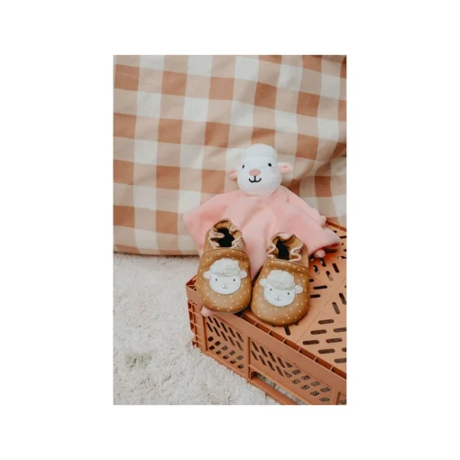 COFFRET NAISSANCE SWEET SHEEP Camel Rose