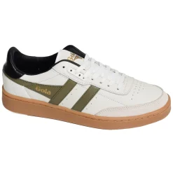 CONTACT LEATHER Blanc Kaki