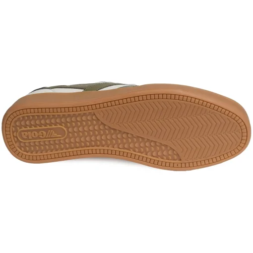 CONTACT LEATHER Blanc Kaki