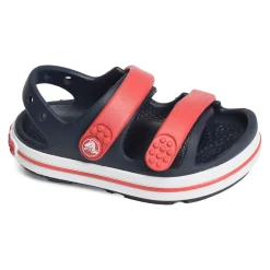 CROCBAND CRUISER SANDAL BOY Marine Rouge