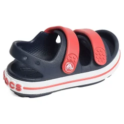 CROCBAND CRUISER SANDAL BOY Marine Rouge