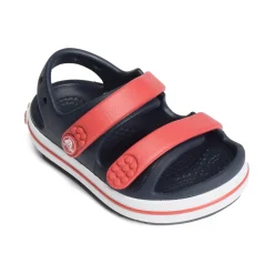 CROCBAND CRUISER SANDAL BOY Marine Rouge