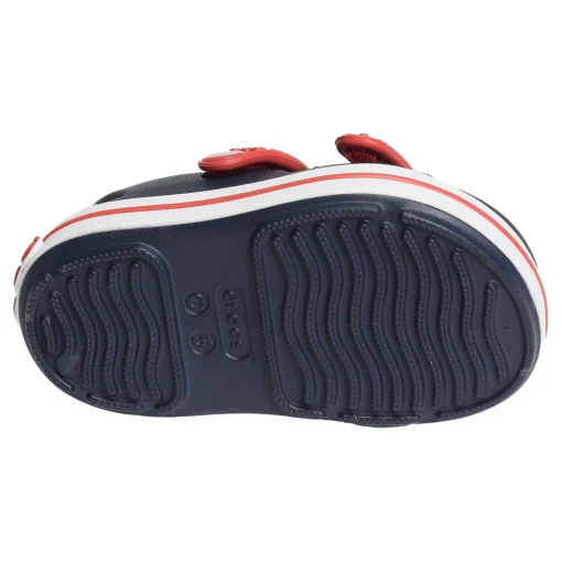 CROCBAND CRUISER SANDAL BOY Marine Rouge