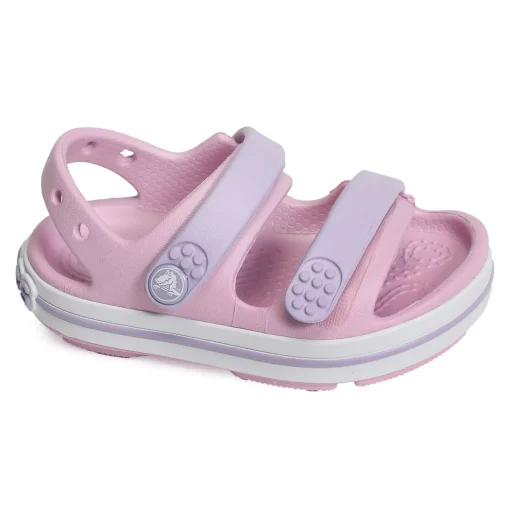 CROCBAND CRUISER SANDAL GIRL Rose Lavande