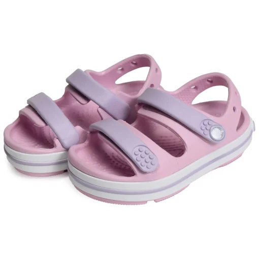 CROCBAND CRUISER SANDAL GIRL Rose Lavande