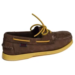 DOCKSIDES Marron Jaune