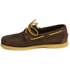 DOCKSIDES Marron Jaune
