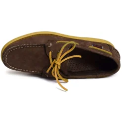 DOCKSIDES Marron Jaune