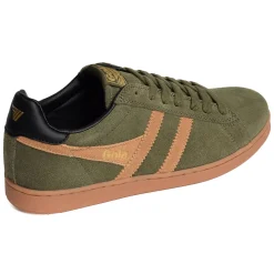 EQUIPE II SUEDE Kaki Marron