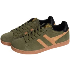EQUIPE II SUEDE Kaki Marron