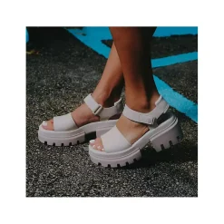 EVERLEIGH ANKLE STRAP Blanc