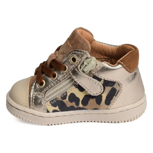 FRIDA ZIP Beige Léopard