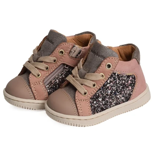 FRIDA ZIP Rose Glitter