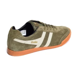 HARRIER SUEDE TRAINERS Kaki