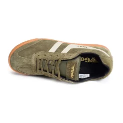 HARRIER SUEDE TRAINERS Kaki