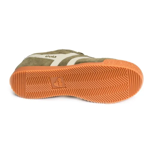 HARRIER SUEDE TRAINERS Kaki