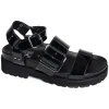 JUNE ANKLE Verni Noir