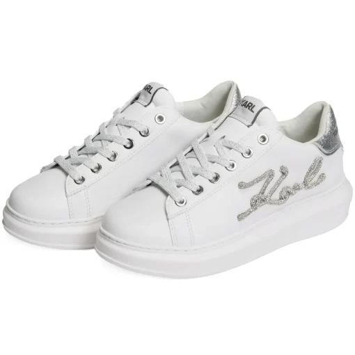 KAPRI SIGNIA RHINESTONE Blanc Argent