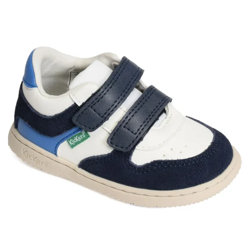 KICKMOTION BOY Marine Blanc