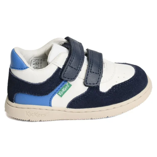 KICKMOTION BOY Marine Blanc