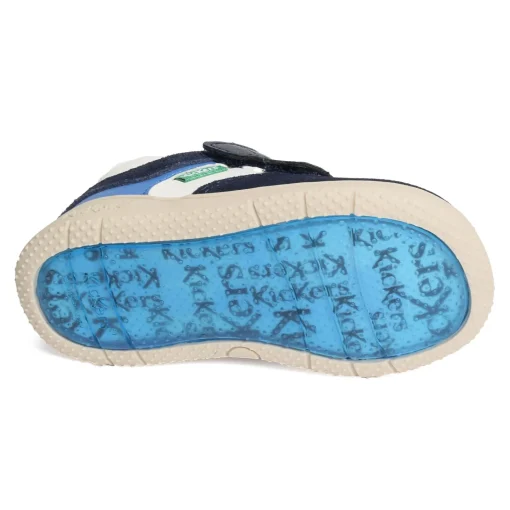 KICKMOTION BOY Marine Blanc