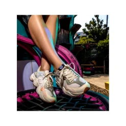 KRAZEE RUNNER Beige Blanc