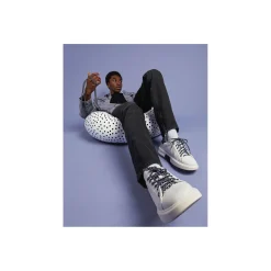 LACETS JAZZ Noir Blanc